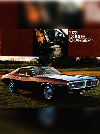 DODGE 1972 차저 카달로그