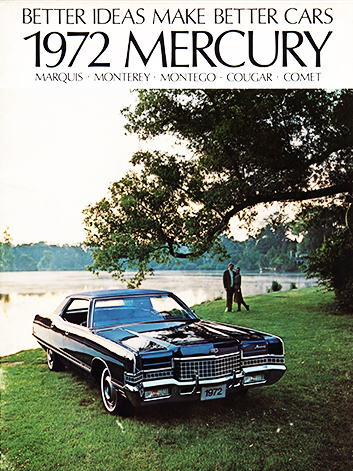 1972 머큐리 카달로그