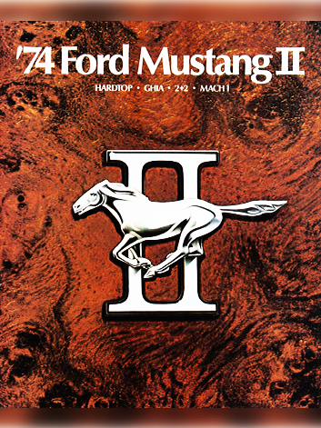 74 포드 머스탱2 카달로그