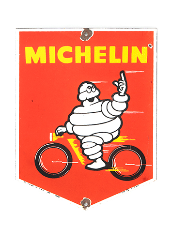 1955년 프랑스 법랑 간판